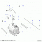 SPORTSMAN 570 TOURING (A21SDA57A5) Body, fuel tank asm. - a21sda57a5 (c102235)