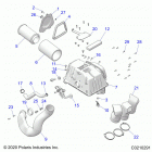 SPORTSMAN 850 HIGH LIFTER (A21SXN85A4) Engine, air intake - a21sxn85a4 (c0210291)