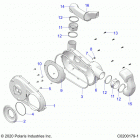 SPORTSMAN 450 HO EPS (A21SEE50A1/A5/CA1/CA5) Body, clutch cover - a21see50a1  /  a5  /  ca1  / ...