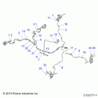 SPORTSMAN Brakes, brake lines - a21sle95fg  /  s95cg  /  s95...
