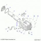 SCRAMBLER XP 1000 S 55 Engine, air intake - a21sge95ak (c0211033-1)