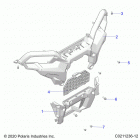 SPORTSMAN 570 HUNTER PACKAGE (A21SHD57A9) Body, front bumper - a21shd57a9 (c0211236-12)
