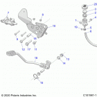 SPORTSMAN TOURING XP 1000 48 Brakes, brake pedal and master cylinder - a21sye95...