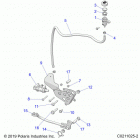SCRAMBLER XP 1000 55 Brakes, brake pedal and master cylinder - a20sge95...