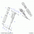 SCRAMBLER XP 1000 55 Suspension, shock, rear - a20sge95ak (c102353-1)