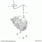 SPORTSMAN 450 HO EPS (A21SEE50A1/A5/CA1/CA5) Drive train, front gearcase mounting - a21see50a1 ...