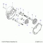 OUTLAW 70 (A21HBB07A3/A7/B3/B7) Drive train, gear box - a21hbb07a3  /  a7  /  b3  ...