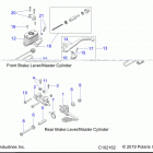 OUTLAW 70 Brakes, brake levers and master cylinders - a21hbb...