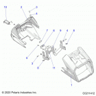 SPORTSMAN 570 X2 (A21SWE57A1/3A1) Body, headlight pod - a21swe57a1  /  3a1 (c0211412...