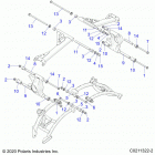 SPORTSMAN XP 1000 HUNTER EDITION (A21SXD95A9) Suspension, rear control arm mounting - a21sxd95a9...
