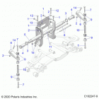 SPORTSMAN 570 6X6 (A21S6E57A1/3A1) Suspension, torsion bar - a21s6e57a1  /  3a1 (c102...