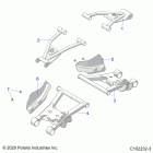 SPORTSMAN 570 TOURING (A21SDA57A5) Suspension, rear control arms - a21sda57a5 (c10223...