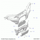SPORTSMAN 450 HO EPS (A21SEE50A1/A5/CA1/CA5) Body, front bumper - a21see50a1  /  a5  /  ca1  / ...