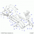 SPORTSMAN 570 EPS EU 3PC (A21SEE57K2) Engine, exhaust - a21see57k2 (c102297)