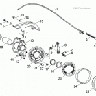 OUTLAW 110 Brakes, rear - a20yak11b7  /  b6  /  n7  /  n6 (49...
