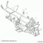 SPORTSMAN TOURING 570 PREMIUM Chassis, frame - a20sje57bx (c102139)