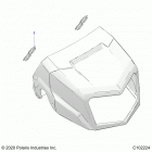 SPORTSMAN 450 HO EPS (A21SEE50A1/A5/CA1/CA5) Body, headlight pod, plugs - a21see50a1  /  a5  / ...