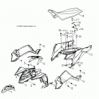 OUTLAW 110 Body, cab and seat - a20yak11b7  /  b6  /  n7  /  ...