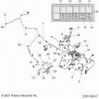SPORTSMAN 450 HO EPS (A21SEE50A1/A5/CA1/CA5) Electrical, main wire harness - a21see50a1  /  a5 ...