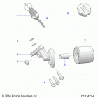SPORTSMAN 450 HO EPS (A21SEE50A1/A5/CA1/CA5) Engine, oil filter and dipstick - a21see50a1  /  a...