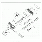 SPORTSMAN 570 HUNTER PACKAGE (A21SHD57A9) Drive train, main gearcase - a21shd57a9 (1334635)