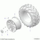SPORTSMAN XP 1000 TOURING 48 Wheels, rear - a21sye95ad  /  cad (c102326-2)