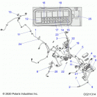 SPORTSMAN XP 1000 S 55 Electrical, harness - a21slz95ae  /  ag (c0211314....