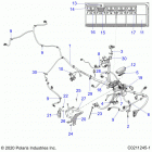 SPORTSMAN 450 HO EPS (A21SEE50A1/A5/CA1/CA5) Electrical, main wire harness - a21see50a1  /  a5 ...