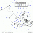 SPORTSMAN 570 EPS (A21SEE57A1/A3/A5/A7/A9/B1/B3/B5/B7/B9) Electrical, main wire harness - a21see57b1  /  b3 ...