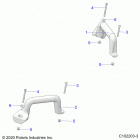 SPORTSMAN XP 1000 48 Body, handgrips - a20sxe95kl  /  kr (c102203-3)