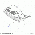 SPORTSMAN 570 EPS EU 3PC (A21SEE57K2) Body, seat - a21see57k2 (c0201215)