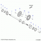 OUTLAW 70 (A21HBB07A3/A7/B3/B7) Drive train, rear axle - a21hbb07a3  /  a7  /  b3 ...