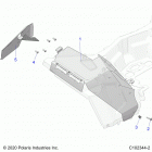 SPORTSMAN 850 EPS 48 Body, heat shields - a21sxe85a9  /  af  /  ap  /  ...