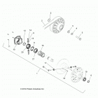 SPORTSMAN 570 EPS EU 3PC Drive train, secondary clutch - a20see57k1 (49atvc...