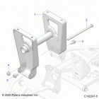 SPORTSMAN 570 6X6 (A21S6E57A1/3A1) Suspension, middle support - a21s6e57a1  /  3a1 (c...