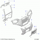 SPORTSMAN 570 EPS EU 3PC Body, front bumper and mounting - a20see57k1 (c101...