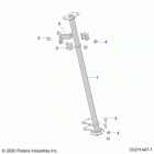 SPORTSMAN 570 TOURING (A21SDA57A5) Steering post - a21sda57a5 (c0211447-1)
