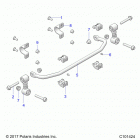 ACE 150 EFI MD WHITE Suspension, stabilizer bar, front - a20hab15n2 (10...