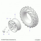 SPORTSMAN 570 HUNTER PACKAGE (A21SHD57A9) Wheels, front tire - a21shd57a9 (c102298-1)