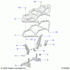 SCRAMBLER XP Body, rear rack - a21sge95fk  /  s95ck  /  s95fk (...