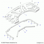 SPORTSMAN 850 HIGH LIFTER Body, rear rack - a20sxn85a8  /  ca8 (c102210-12)