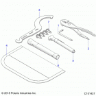 SCRAMBLER XP 1000 55 Tools, tool kit - a20sge95ak (c101437)