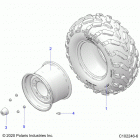SPORTSMAN 570 6X6 (A21S6E57A1/3A1) Wheels, rear tire - a21s6e57a1  /  3a1 (c102246-6)