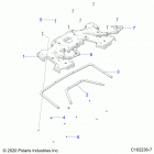 SPORTSMAN 570 TOURING (A21SDA57A5) Body, rear rack and hand grips - a21sda57a5 (c1022...