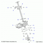 SPORTSMAN 450 HO EPS (A21SEE50A1/A5/CA1/CA5) Steering post and eps - a21see50a1  /  a5  /  ca1 ...