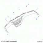 SPORTSMAN 570 UTILITY (A21SEG57A1/A3/A5) Body, rear bumper - a21seg57a1  /  a3  /  a5 (c021...
