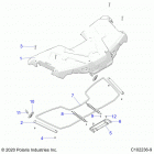 SPORTSMAN 570 TOURING (A21SDA57A5) Body, storage, front - a21sda57a5 (c102236-9)