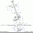 SPORTSMAN 850 EPS 48 Steering, steering post asm. - a21sxe85a9  /  af  ...