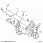 SPORTSMAN 570 TOURING (A21SDA57A5) Chassis, frame - a21sda57a5 (c102191)