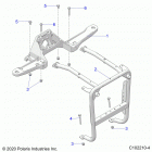 SPORTSMAN 850 HIGH LIFTER Body, front bumper support - a20sxn85a8  /  ca8 (c...